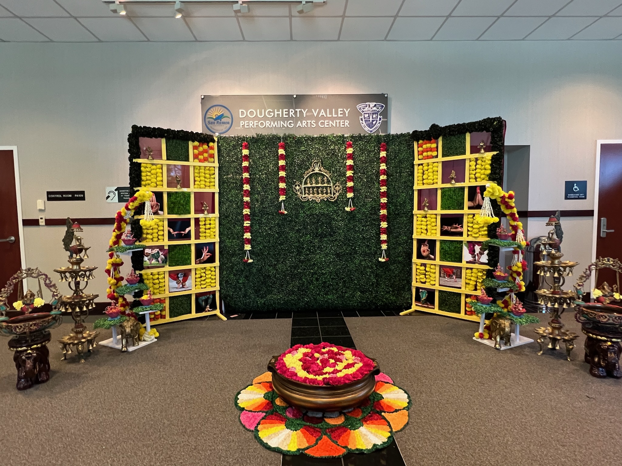 Pooja Backdrop