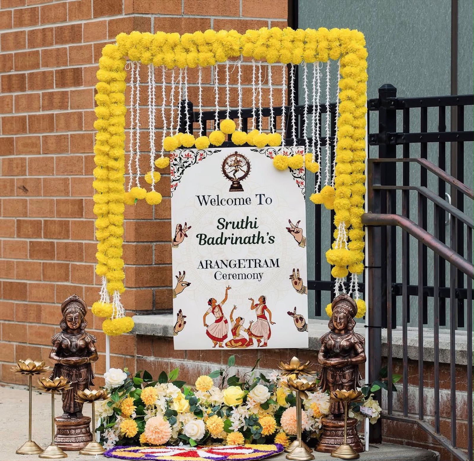 Entry Custom Welcome Sign