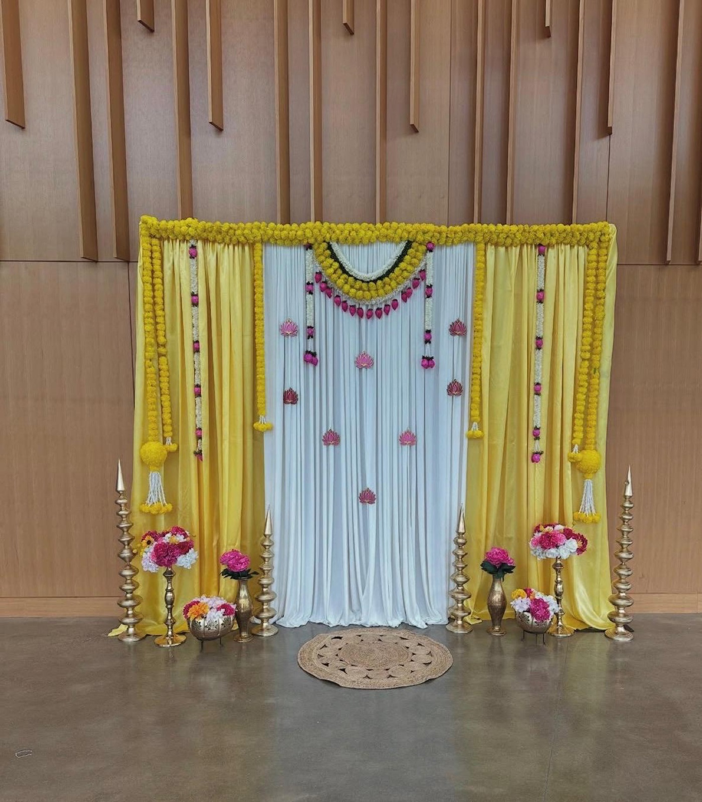 Pooja Backdrop
