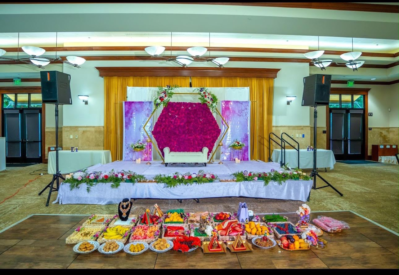 Pooja Backdrop