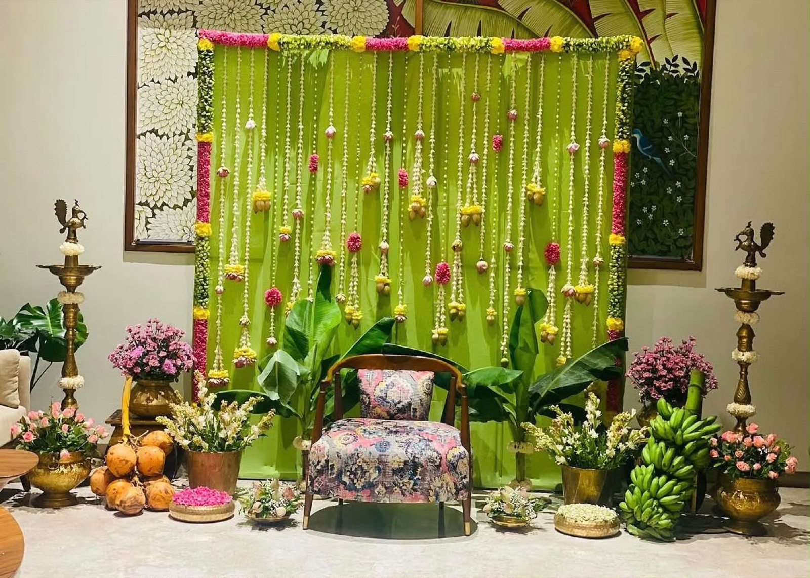 Pooja Backdrop