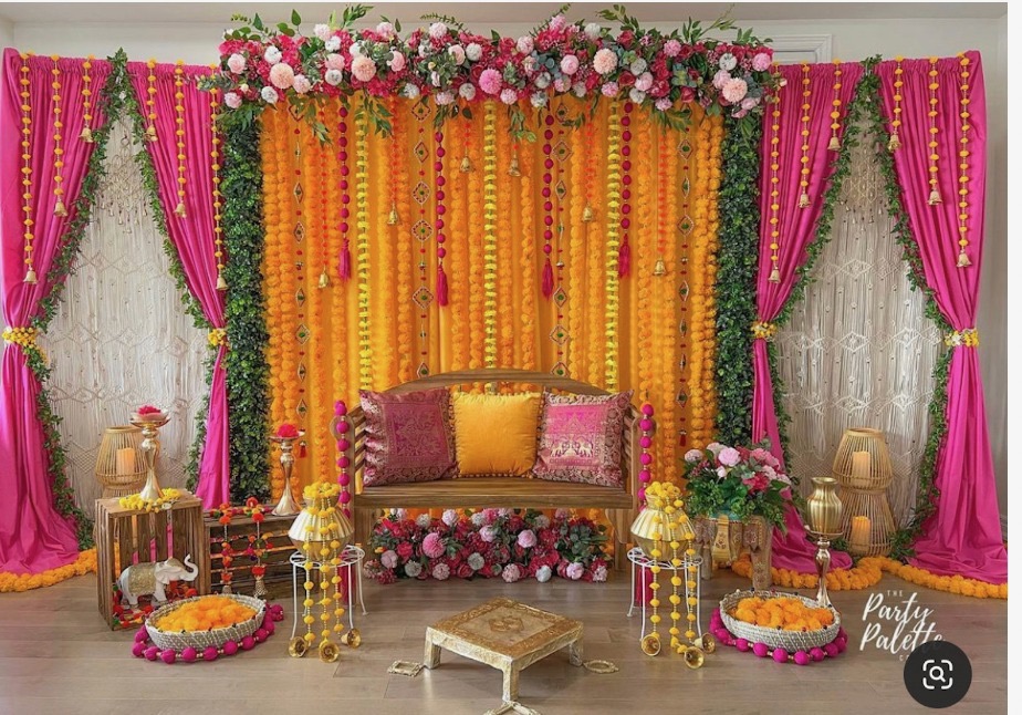 Pooja Backdrop