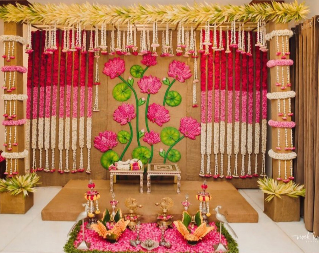 Pooja Backdrop