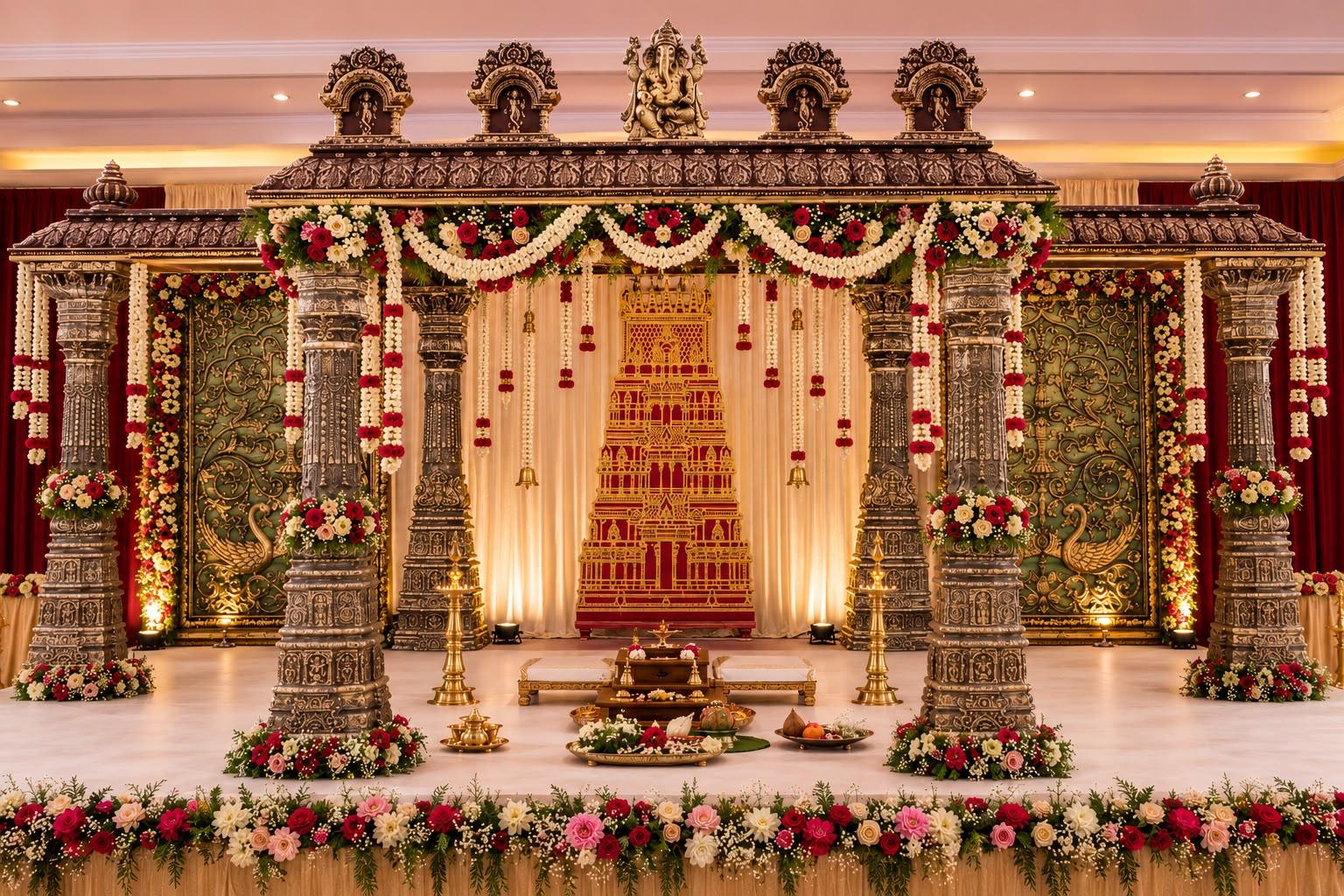 Main Wedding Mandap
